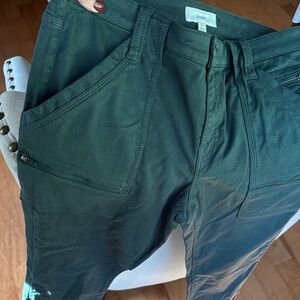 Joie Dark Green Cargo Pants